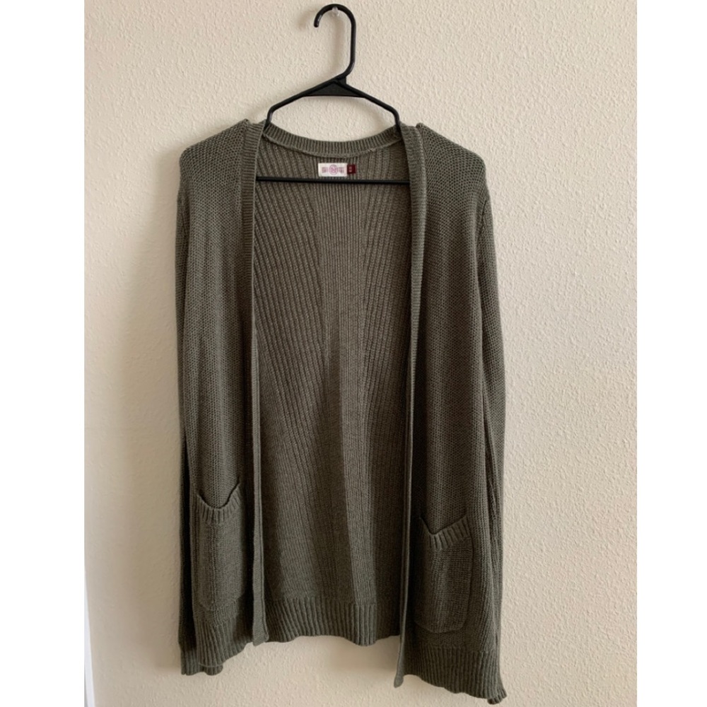 Green Cardigan